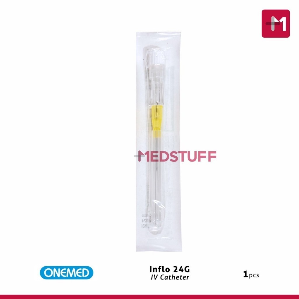 PALING LARIS Jarum Infus Inflo IV Catheter Plus Abbocath Abocath 20G 22G 24G Onemed **