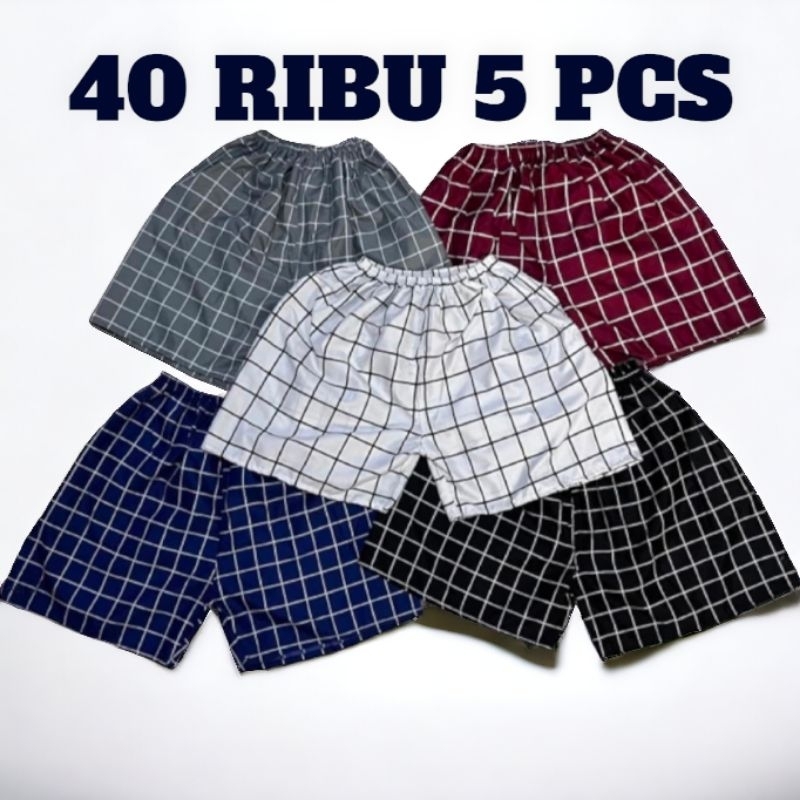 BOXER TARTAN PRIA WANITA DISTRO PREMIUM TERBARU HITS TERLARIS BOXER MOTIF DEWASA | CELANA PENDEK PRI