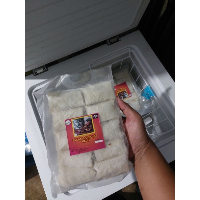 Piscok rasa coklat  dan keju lumer frozen food