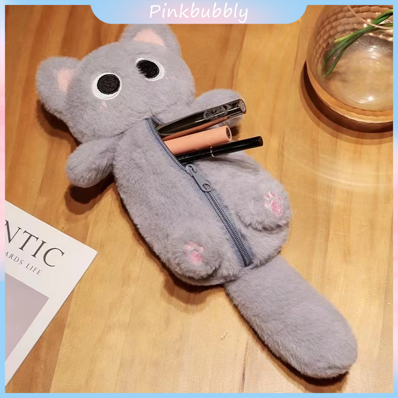 

Pinkbubbly.【Ready】Tas Pensil Kucing Mata Besar Tas Pensil Kucing Mata Besar Tas Pensil Mewah Tas Pensil Lucu Dalam Tas Pensil