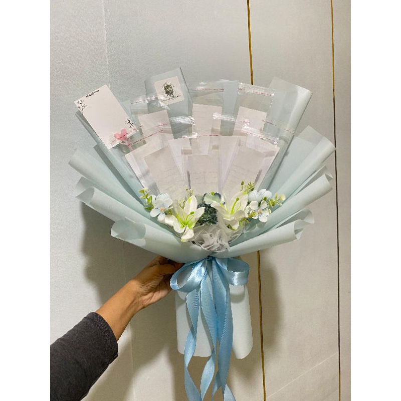 BUKET UANG KOSONG 10 LEMBAR / KERANGKA BUKET UANG / MONEY BOUQUET KOSONG / BUKET WISUDA MEDAN