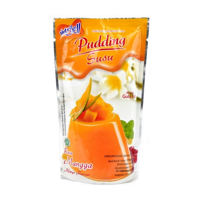 

Nutrijell Pudding Susu Rasa Mangga 170gr