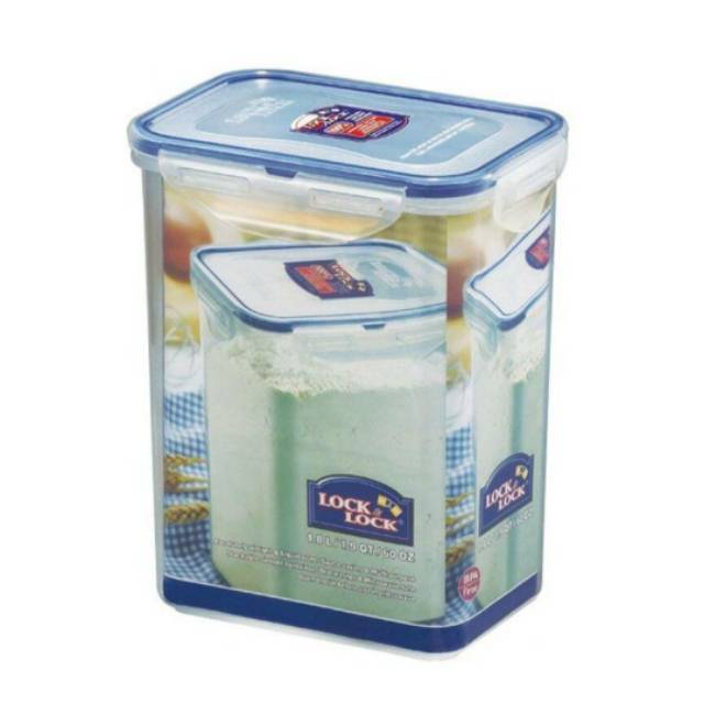 Original Lock n Lock Food Container HPL813 1.8L - Toples Makanan Wadah Tepung