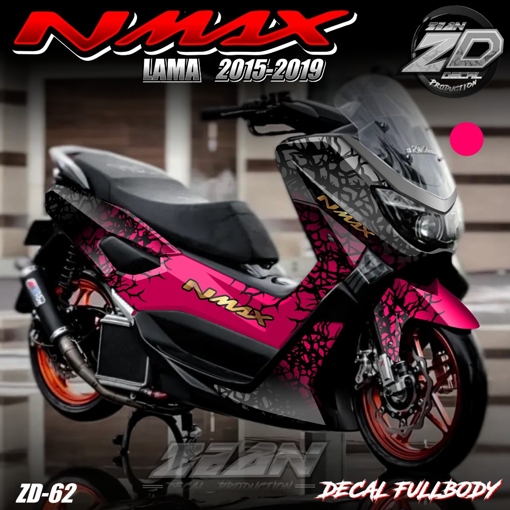 (PROMO COD) TERBARU Decal Sticker Yamaha Nmax 155 Old 2015 2016 2017 2018 2019 Fullbody - Stiker Sko