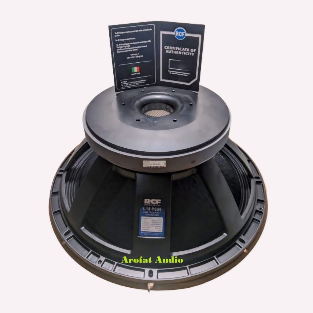 Komponen speaker RCF L18P500 M 18 inch