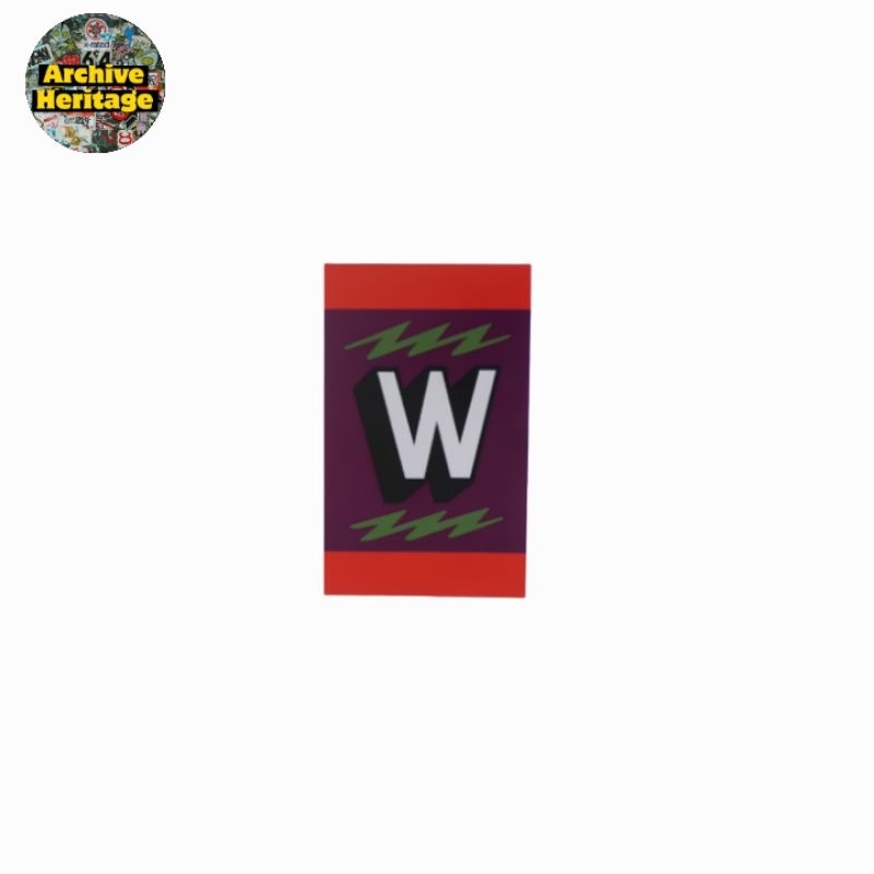 

sticker WTAPS logo W clothing jp streetwear stiker