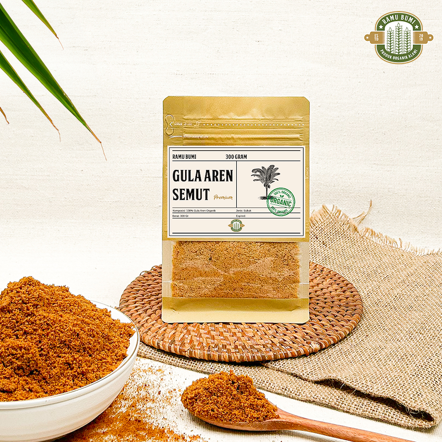 

Gula Aren Semut / Gula Aren Bubuk 300 Gram - 100% Organik (Grade A)