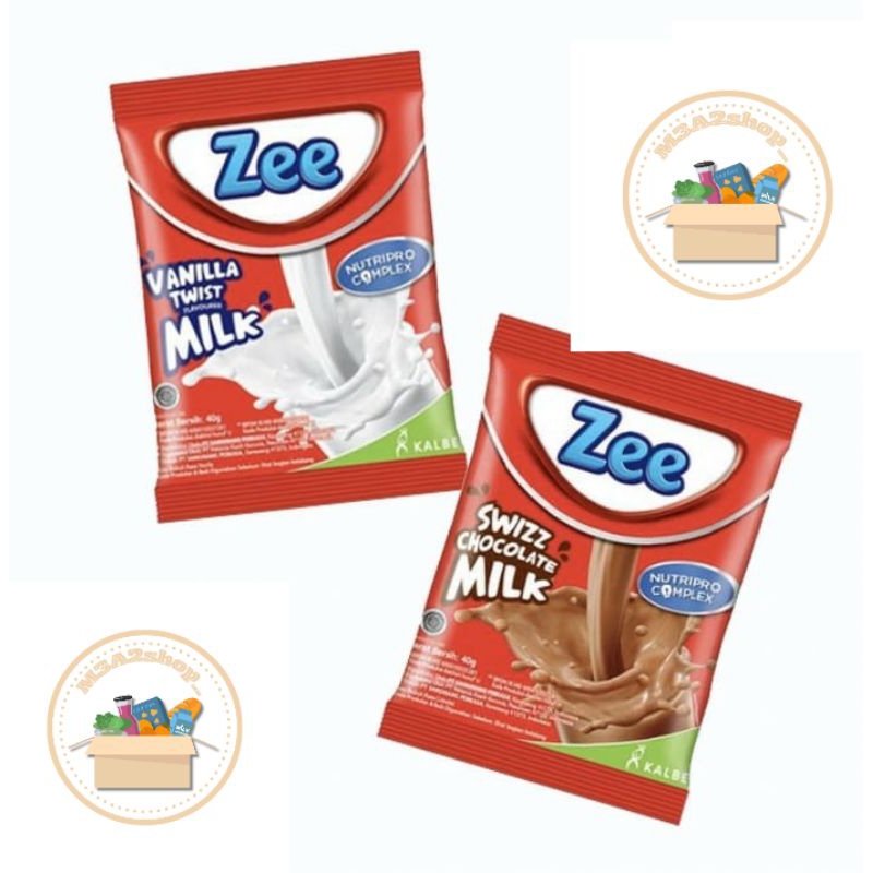 

SUSU ZEE SACHET 10 PCS (1 RENCENG) | SWIZZ CHOCOLATE MILK | VANILLA TWIST FLAVORED MILK |