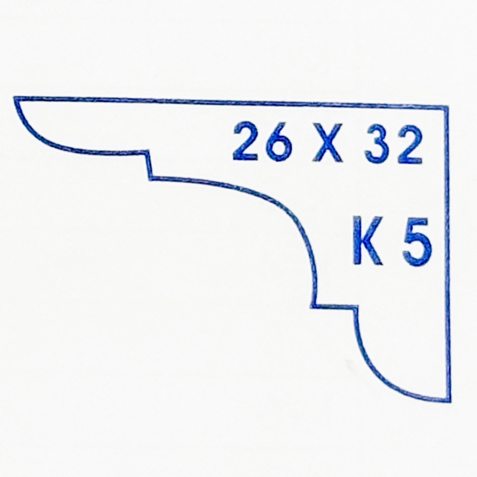 Lis Profil Kayu K5 | Molding Kayu K5 | Molding K5