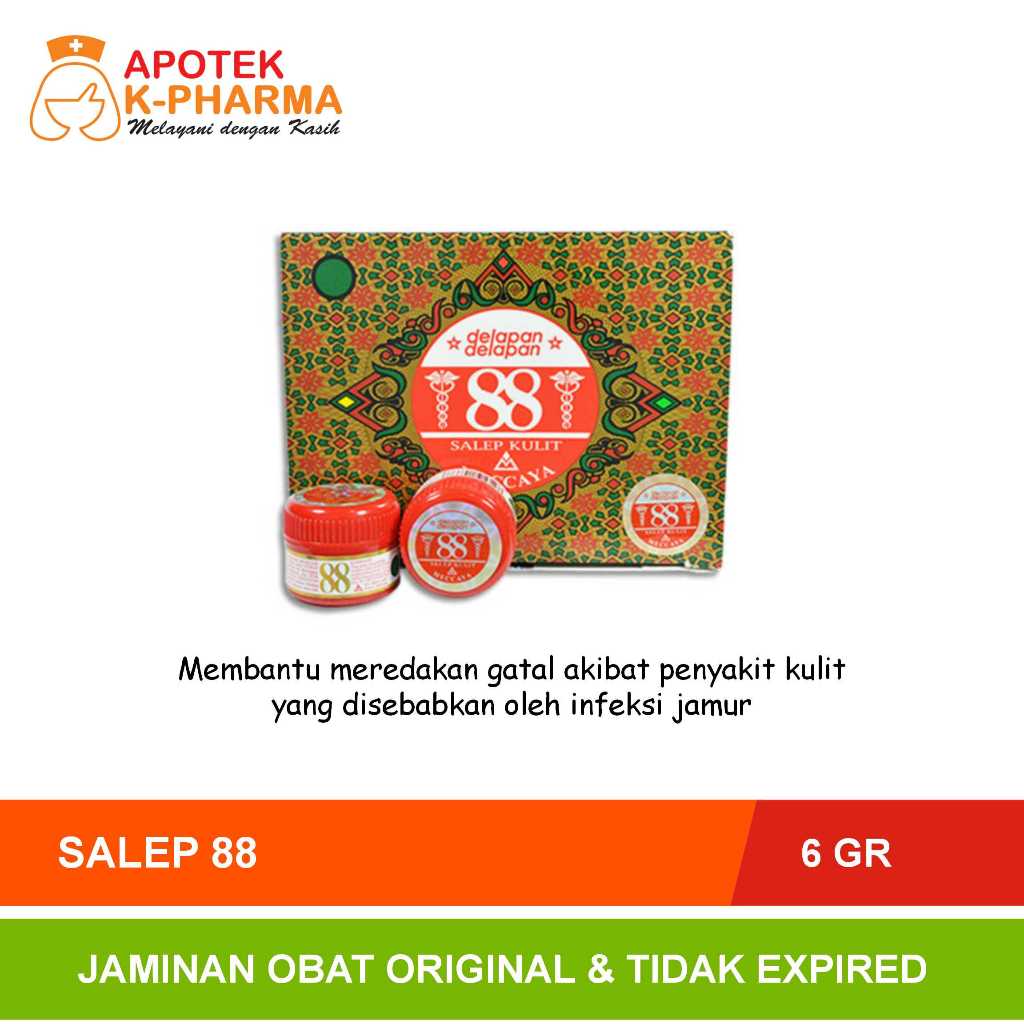 Salep Kulit 88 Isi 6gram Obat Original