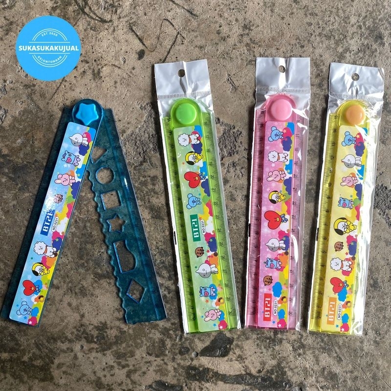 

penggaris lipat 30cm fancy
