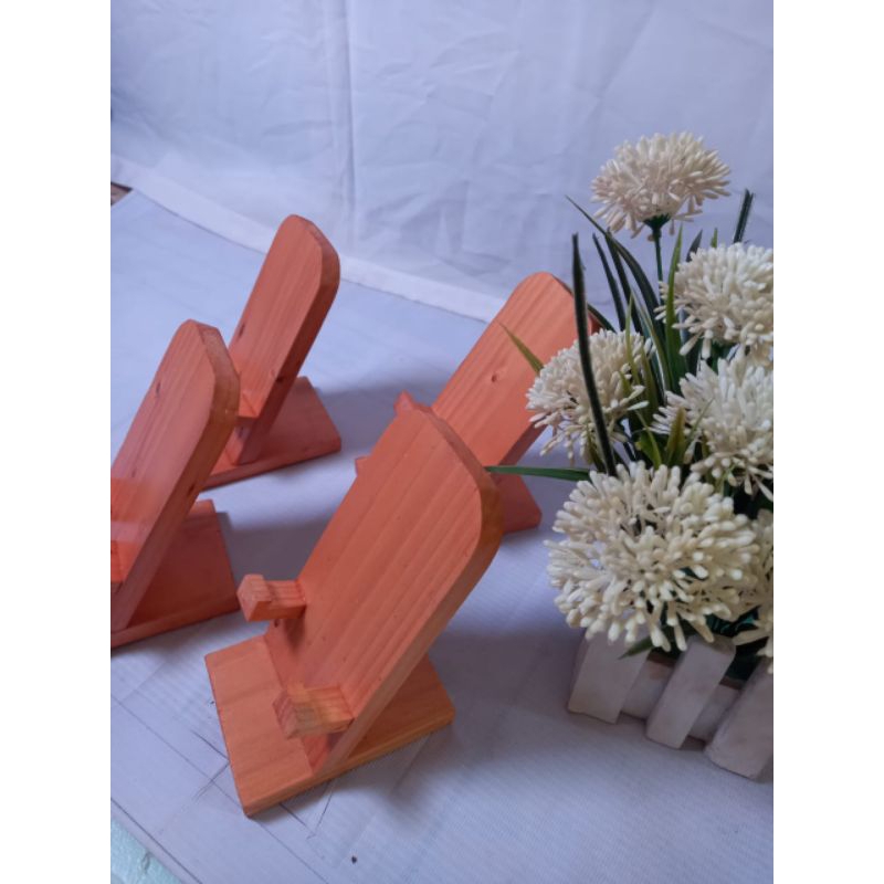 Stan Holder Kayu/Stand Holder Hp/ Stand Hp Dudukan/Stand Holder Serbaguna