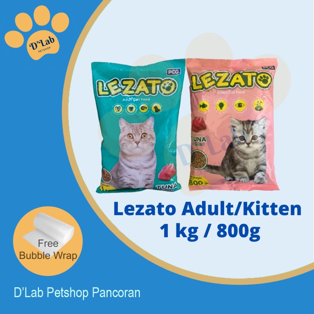 Lezato Cat Food freshpack makanan kucing