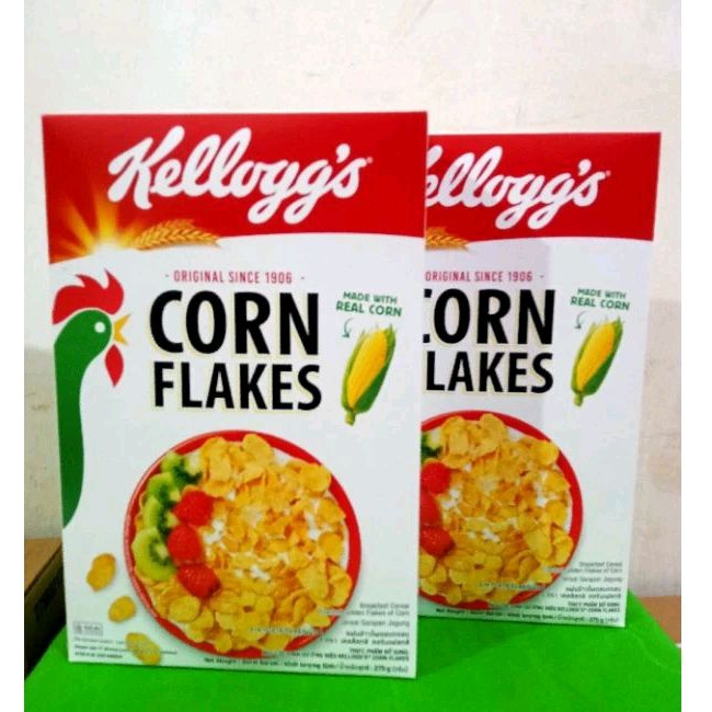 

Sereal Corn Flakes 275gr Kelloggs Bundle 2 isi 2 box