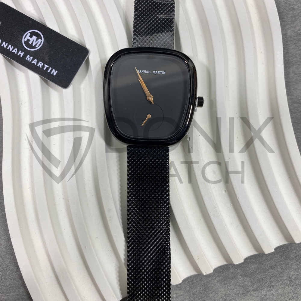 Hannah Martin - Jam Tangan Original Wanita - Jam Tangan Cewek Stainless Steel - Jam Tangan Perempuan