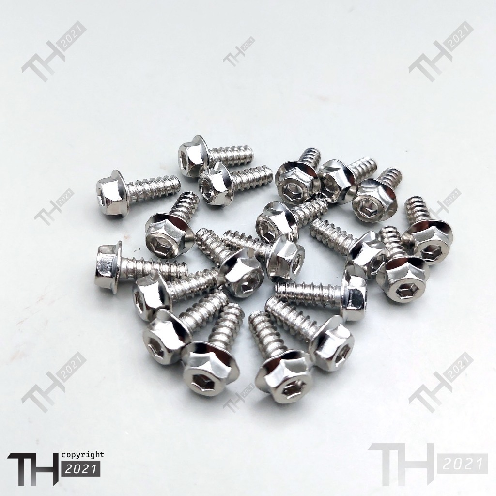 Baut Body Mio Sporty Isi 20Pcs-Baut Body Mio Smile Isi 20Pcs-Baut Probolt Body Yamaha