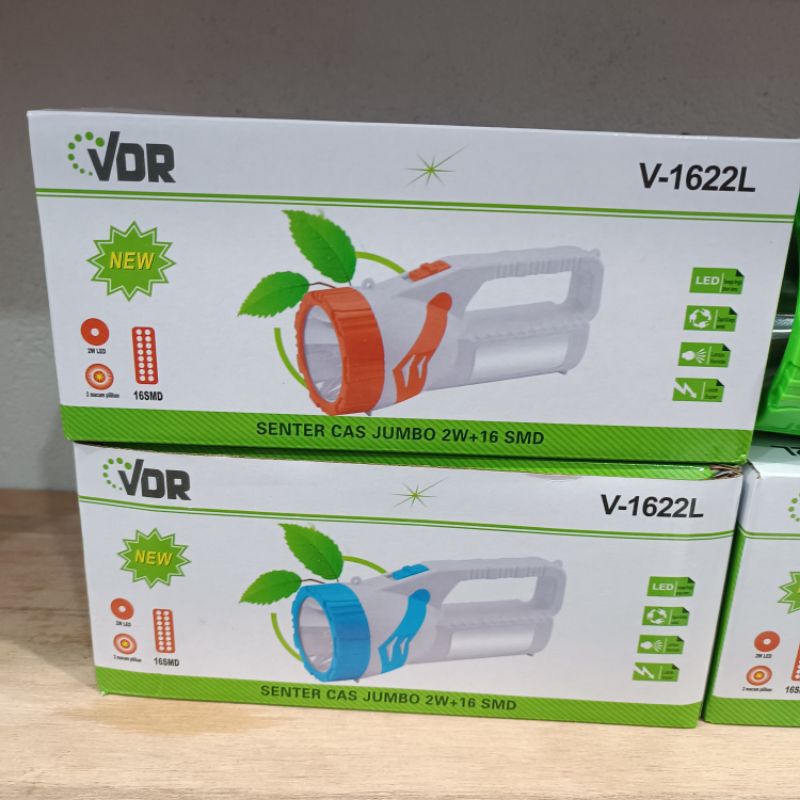 Senter Tangan Senter Cas VDR