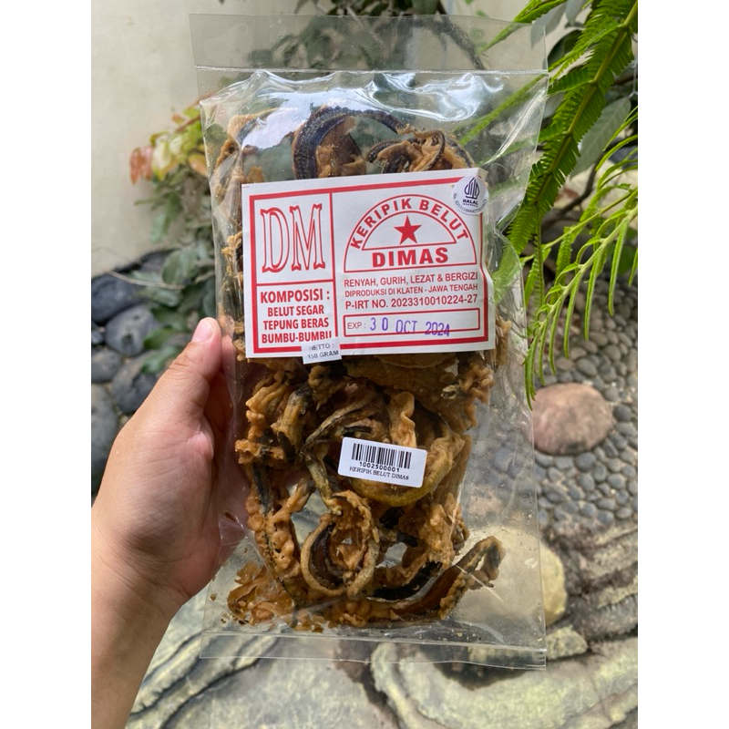 

BEST SELLER Keripik Belut Dimas Crispy dan Enak 150 Gram