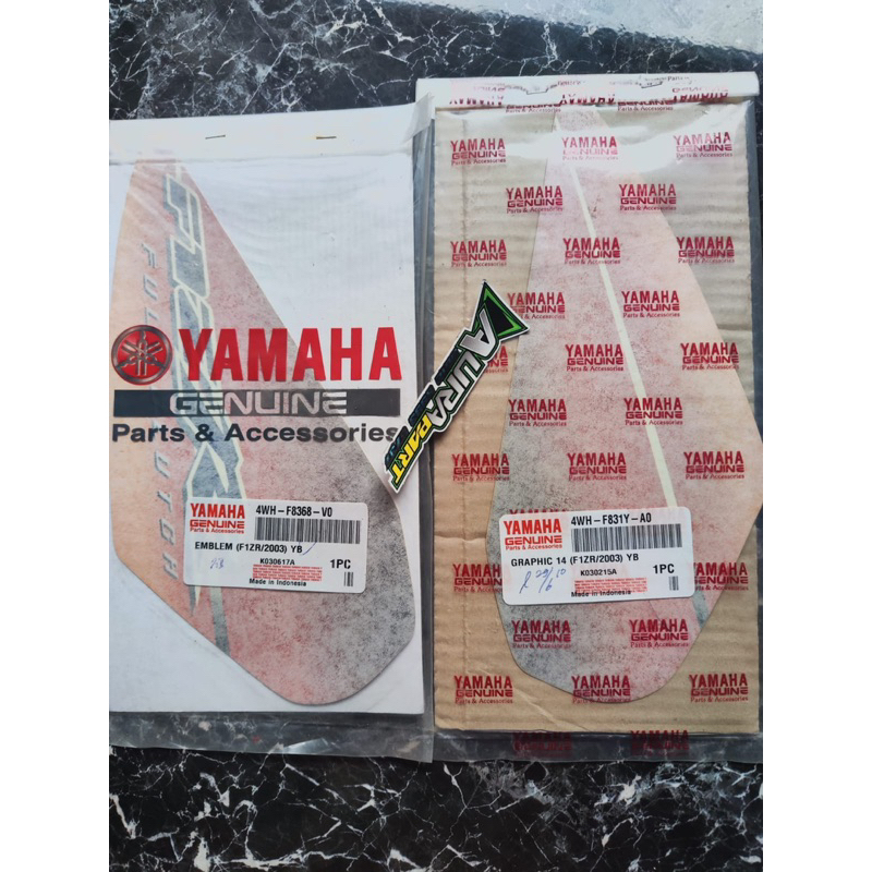 grafik striping f1zr 2003 original