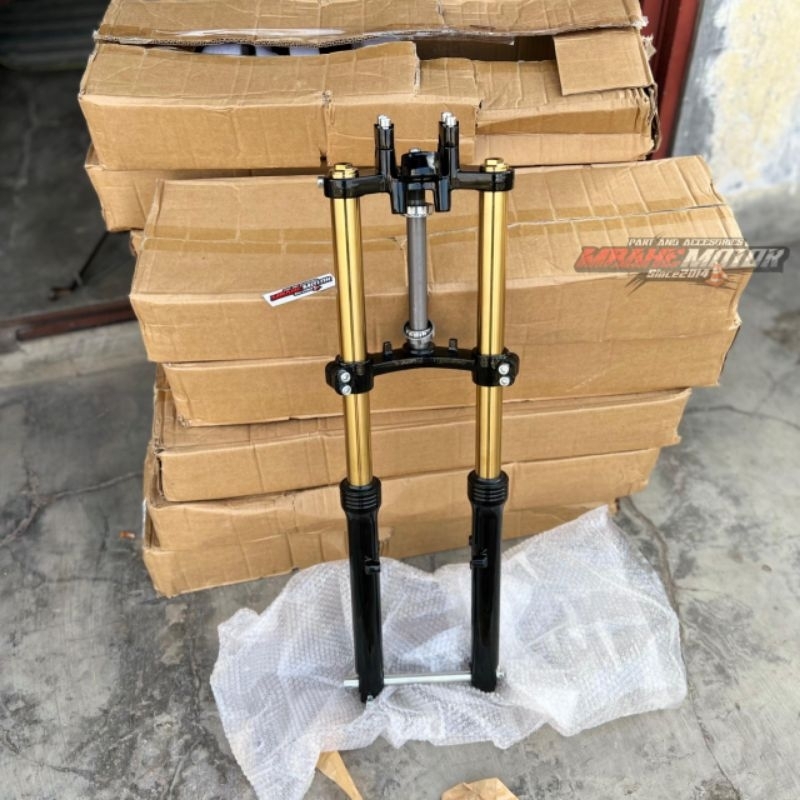 Skok Shock depan Ninja Import As gold