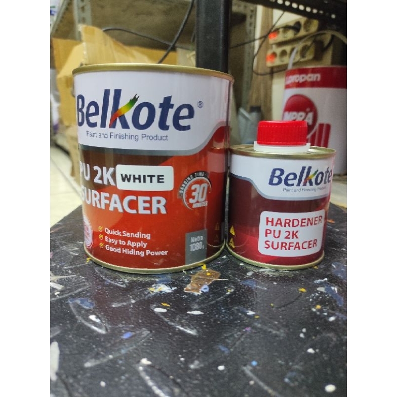 epoxy belkote PU 2K Surfacer white / epoxy belkote