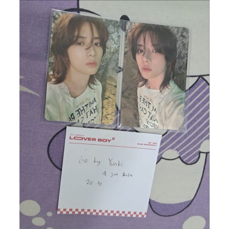 photocard beomgyu melancholy