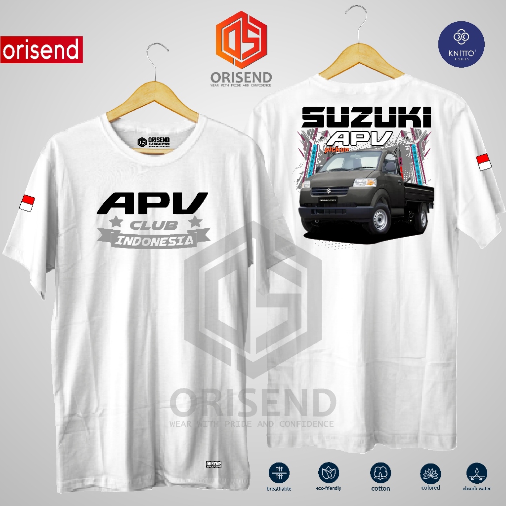 Orisend Kaos Mobil Pickup Suzuki Apv Club Indonesia