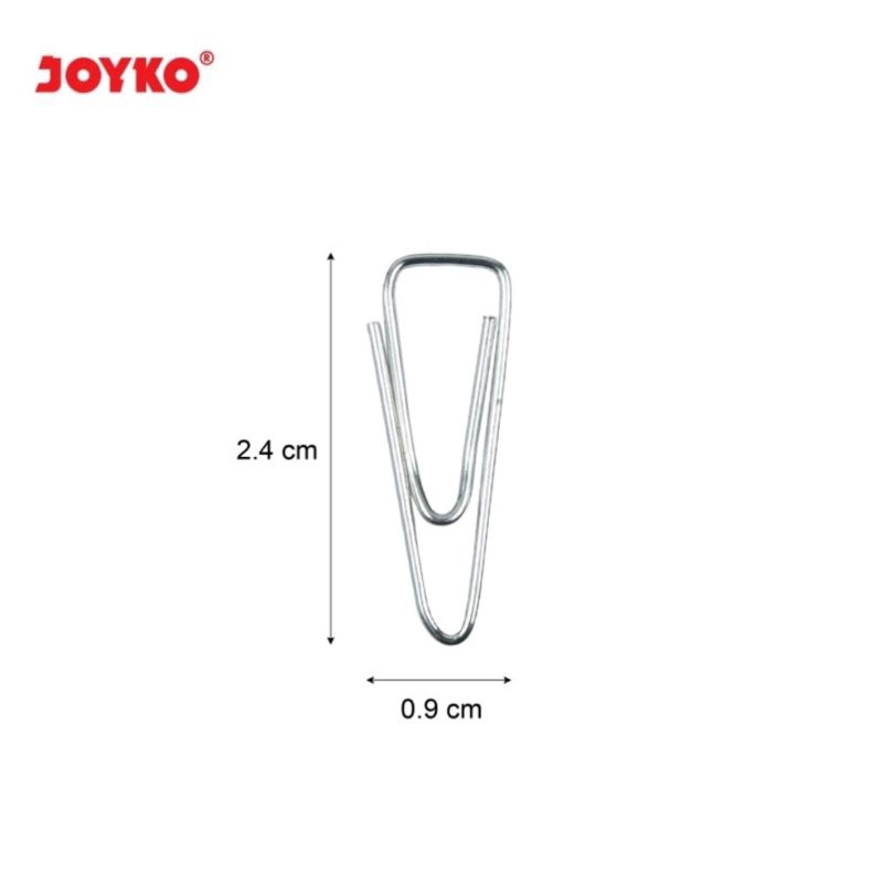 

Joyco Triagonal Paper Clip No. 3/ Klip Penjepit Kertas Berkualitas