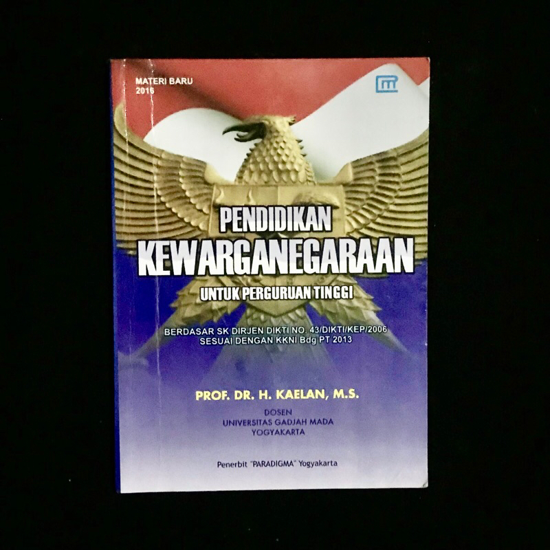 PL BUKU Pendidikan Kewarganegaraan Untuk Perguruan Tinggi by Kaelan