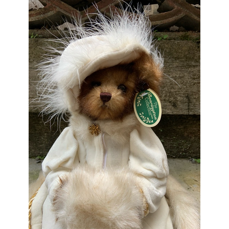 The Bearington Collection Limited, Victoria Plush Bear with White Coat