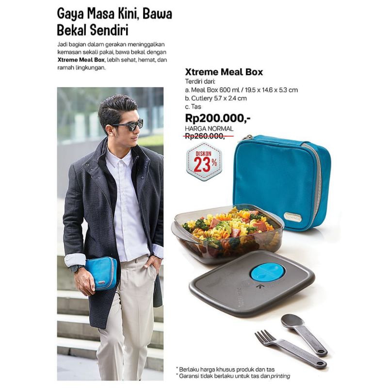 Xtreme Meal Box Tupperware