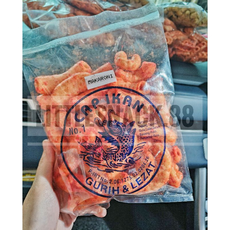 

KERUPUK CAP IKAN MAKARONI 80GR