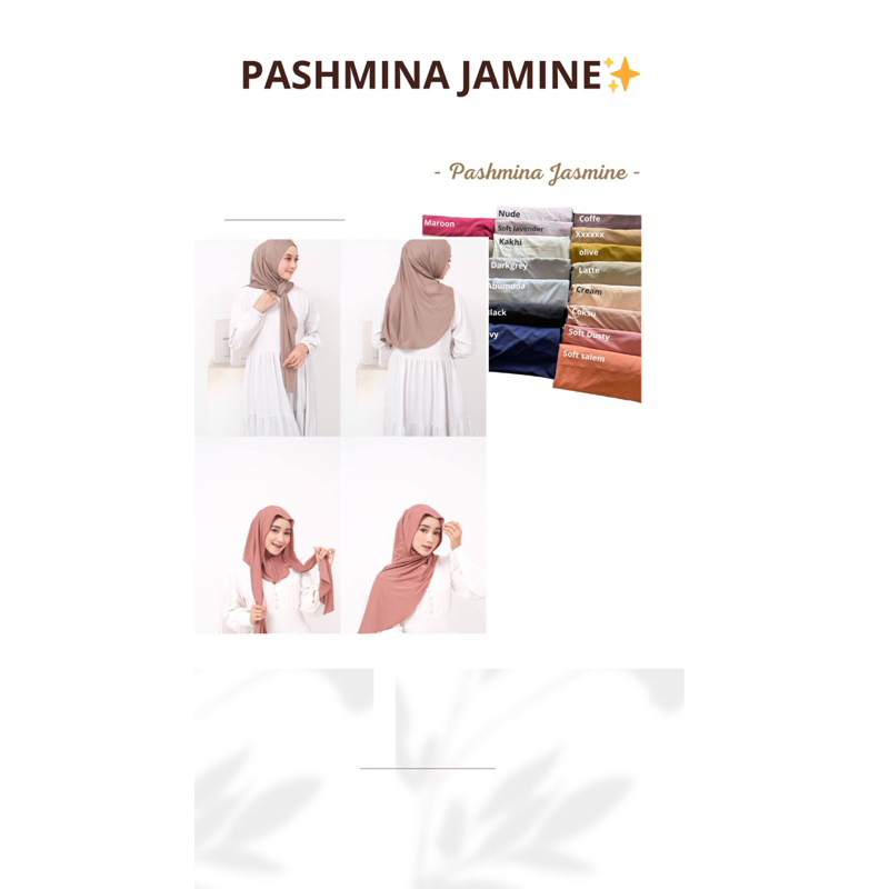 Pashmina Jasmine