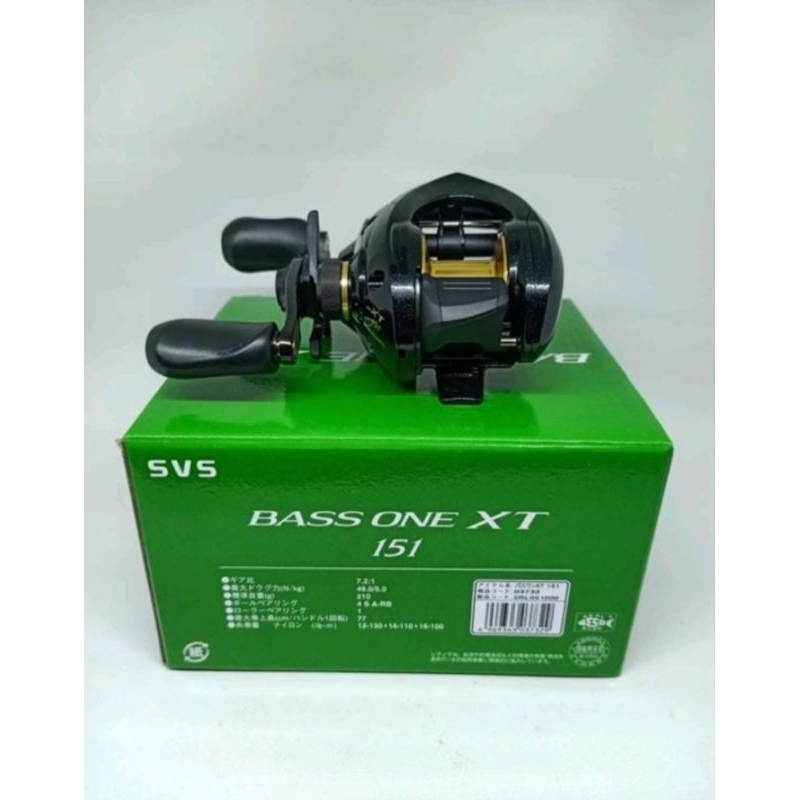 reel pancing bc Shimano bass one XT 151