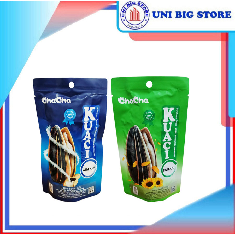 

ChaCha Kuaci Biji Bunga Matahari Original | Asin 100 gr Kwaci