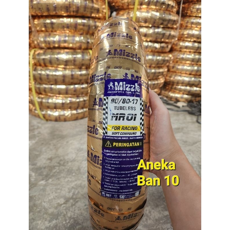 Ban Mizzle 90/80-17 MR 01 Tubeless Soft Compound MR01
