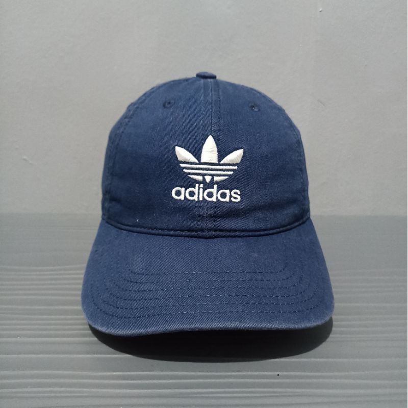 Topi Second , Topi Adidas , Adidas Cap , Adidas Hat , 3 Stripes , Adidas Bunga