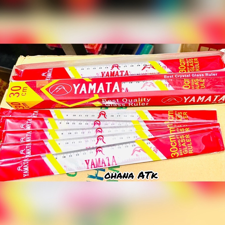 

Big Sale 12 PCS Penggaris Plastik 3 cm YAMATA 81 P96