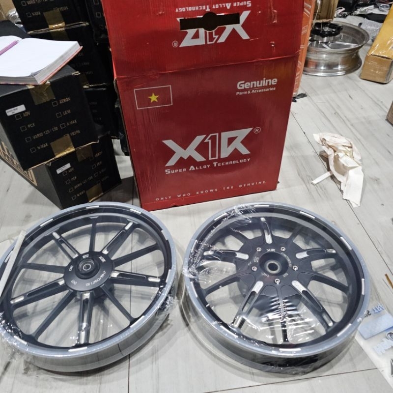 Velg Racing X1R Palang 10 Aluminium CNC Honda Vario 110 Beat Scoopy Original Vietnam