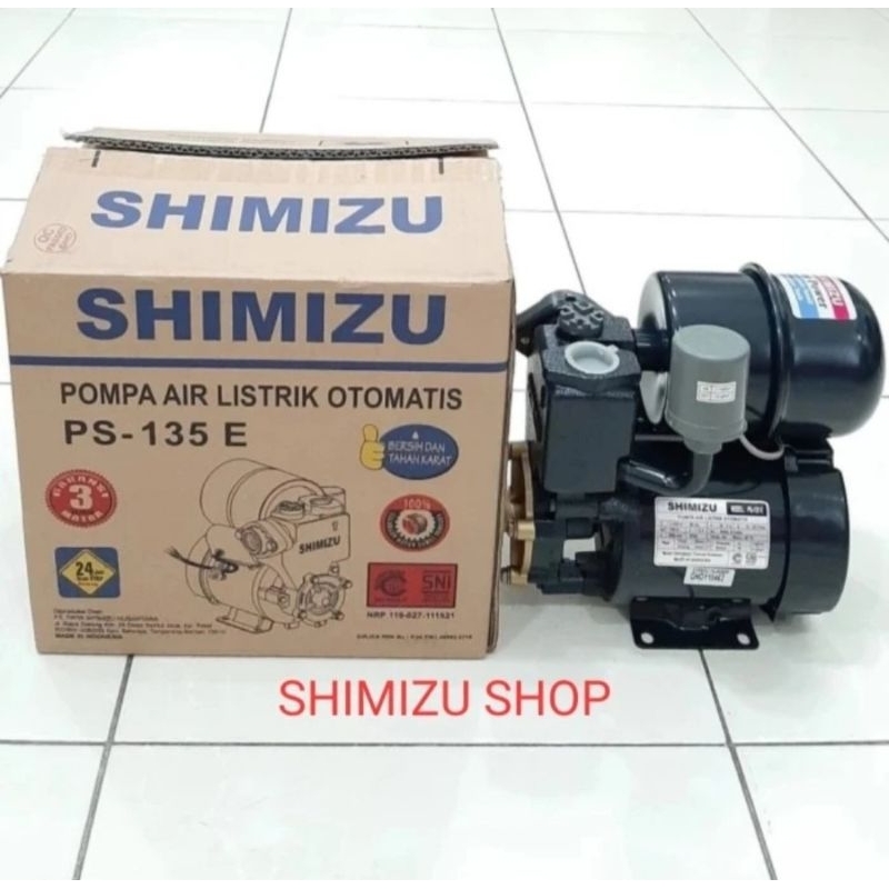 Pompa Air Shimizu Ps 135e / Pompa Air Pendorong Shimizu 125watt