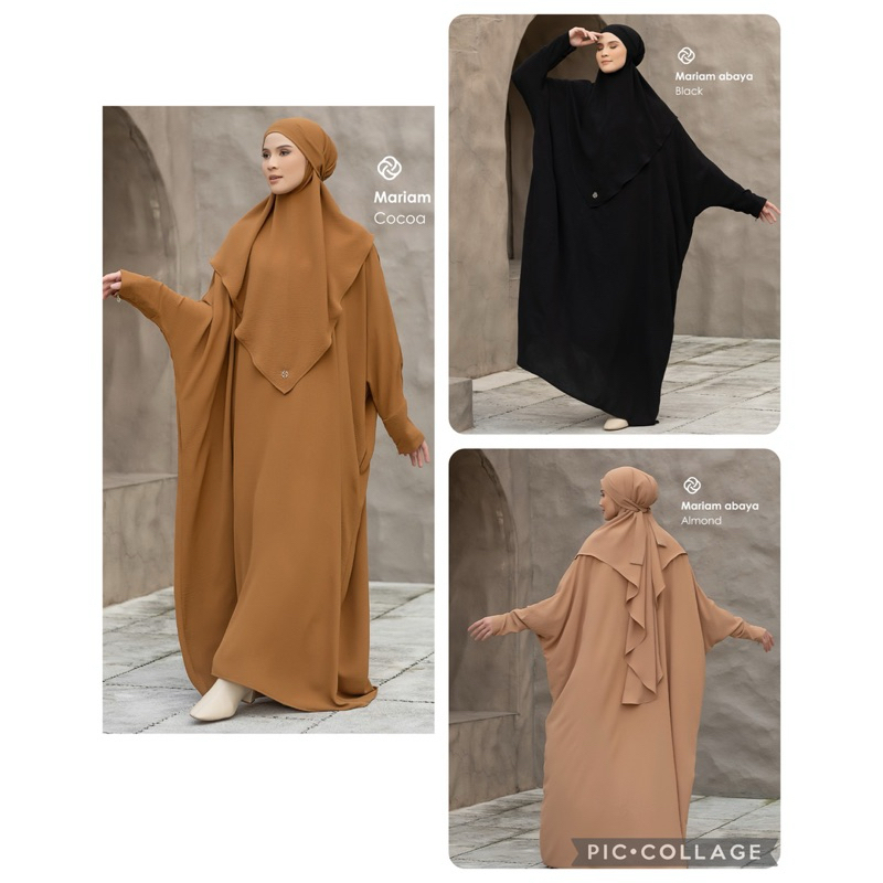 Deenay Mariam Dress - Deenay Abaya Free Khimar