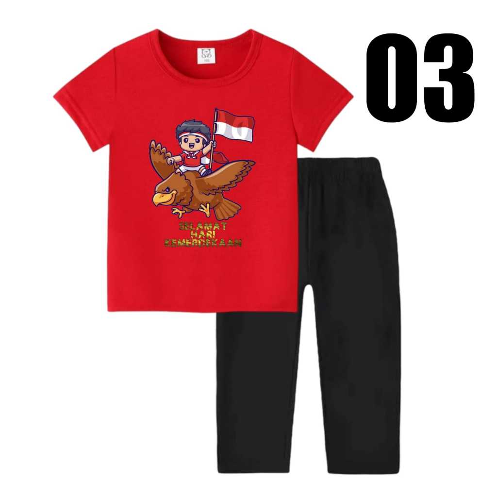STELAN ANAK LAKI LAKI 17AGUSTUS BAJU ANAK
