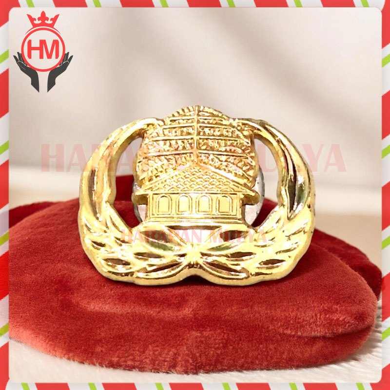 Pin Korpri Model Pengait Peniti dan Magnet Logo Korpri - Harapan Mulya