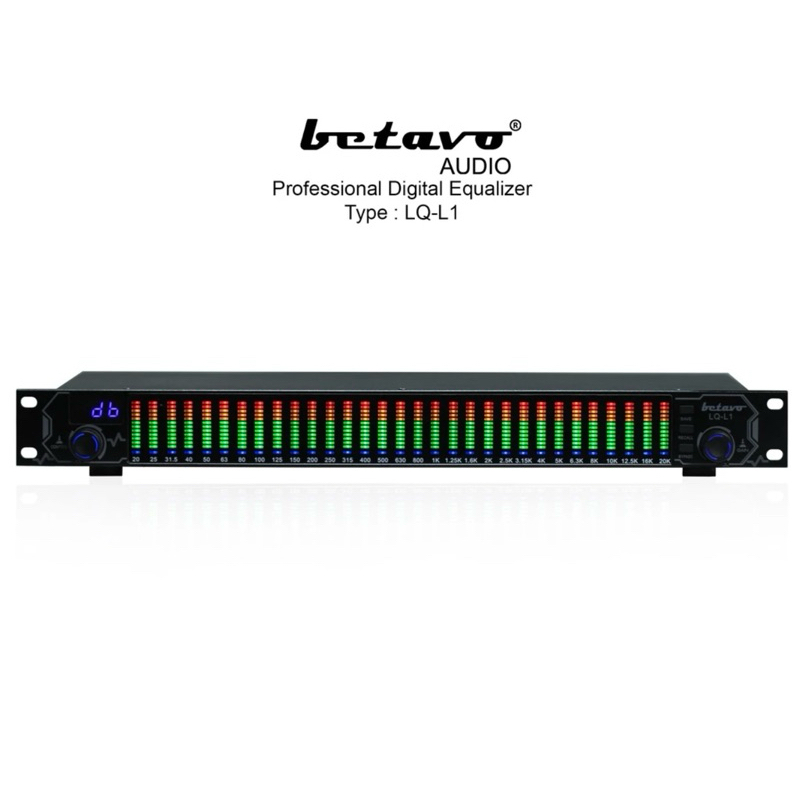 Betavo Equalizer Digital Q1-L / Betavo equalizer Q1