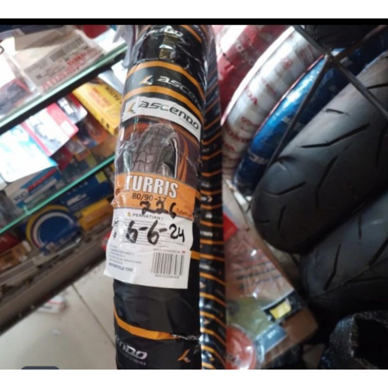 ban luar motor ring 17 ascendo 80/90-17 bukan tubless