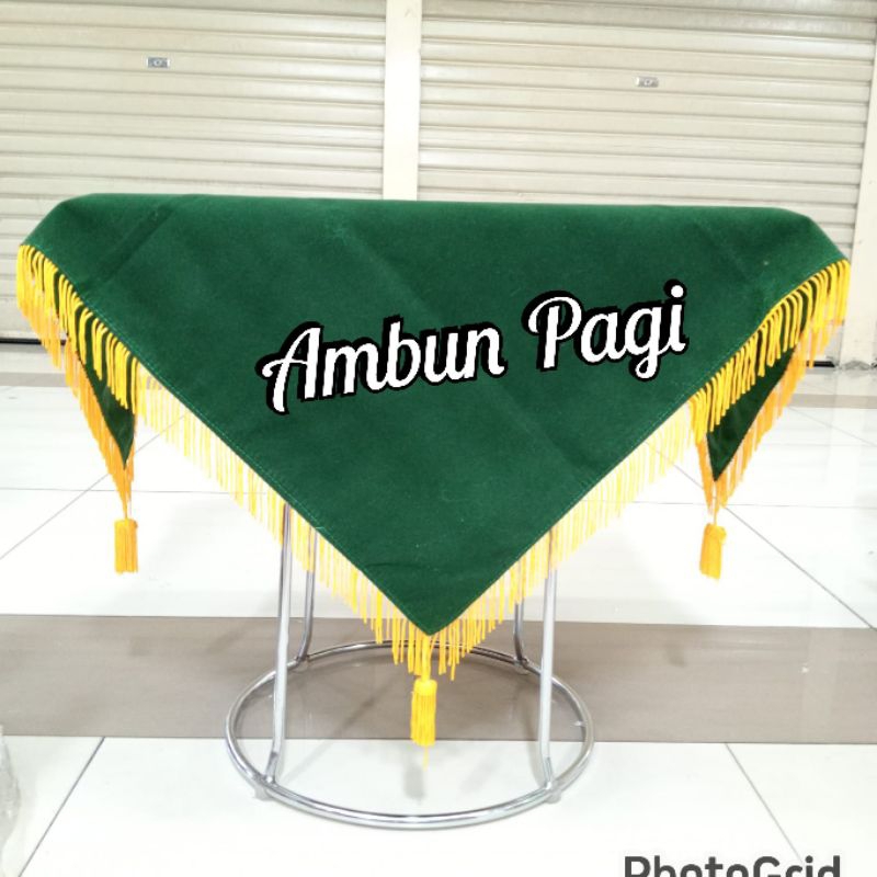 

best seller alas baki paskibra alas baki upacara bendera polos warna hijau army