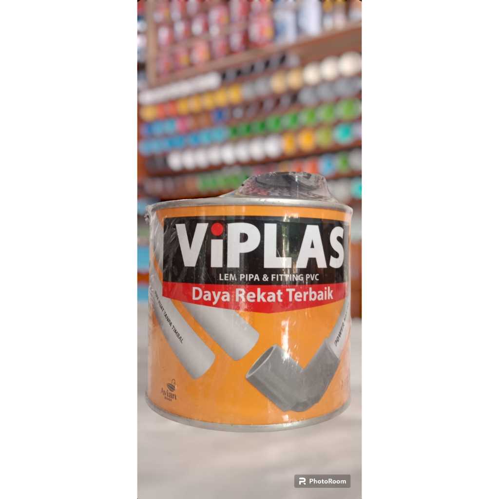 LEM PIPA PVC VIPLAS KALENG BESAR 360GR