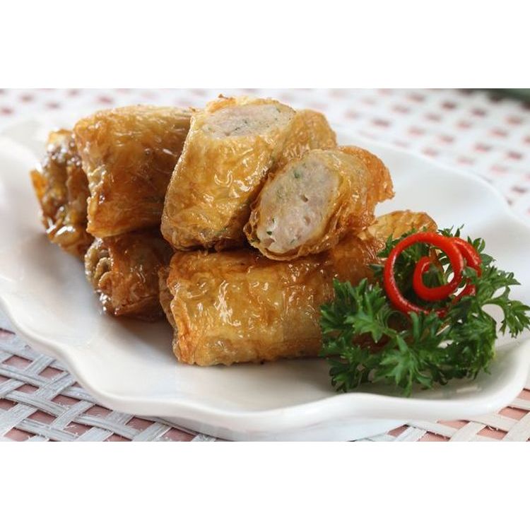 

Lumpia Saus Tiram (1Pack isi 12pcs) Isian Daging Ayam