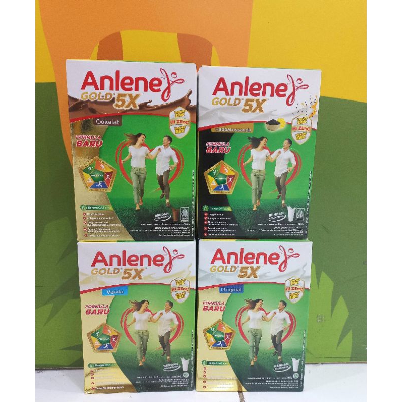 

ANLENE GOLD 240gr VANILA COKELAT ORIGINAL HABBATUSAUDA