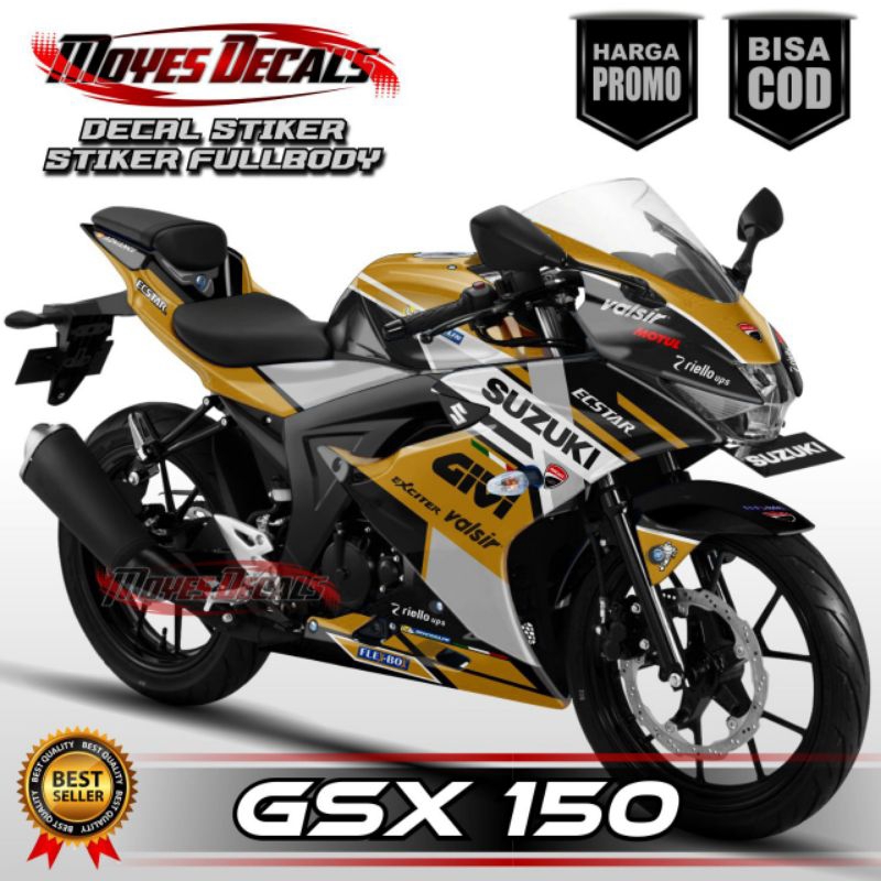 Decal  Suzuki GSX R150 Stiker Full Body //Variasi GiVI